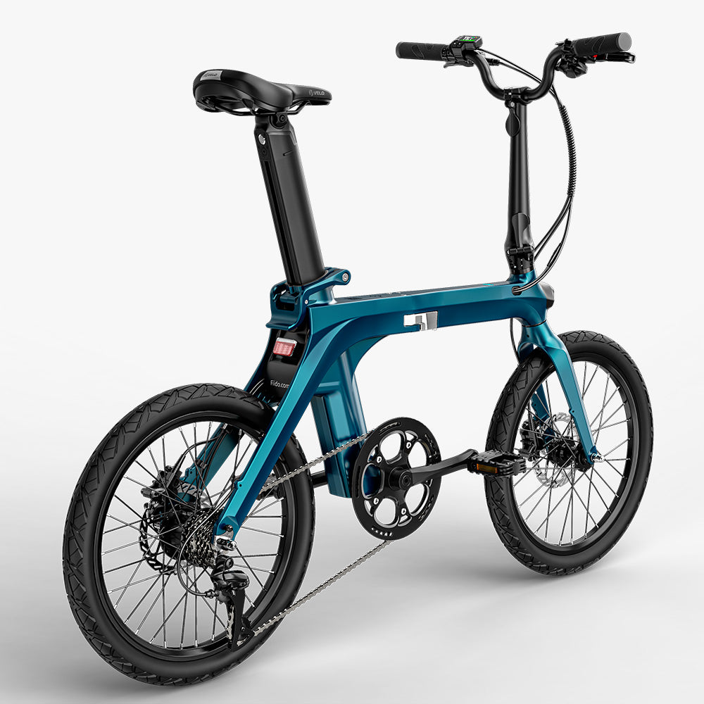 Fiido X Folding Electric Bike With Torque Sensor