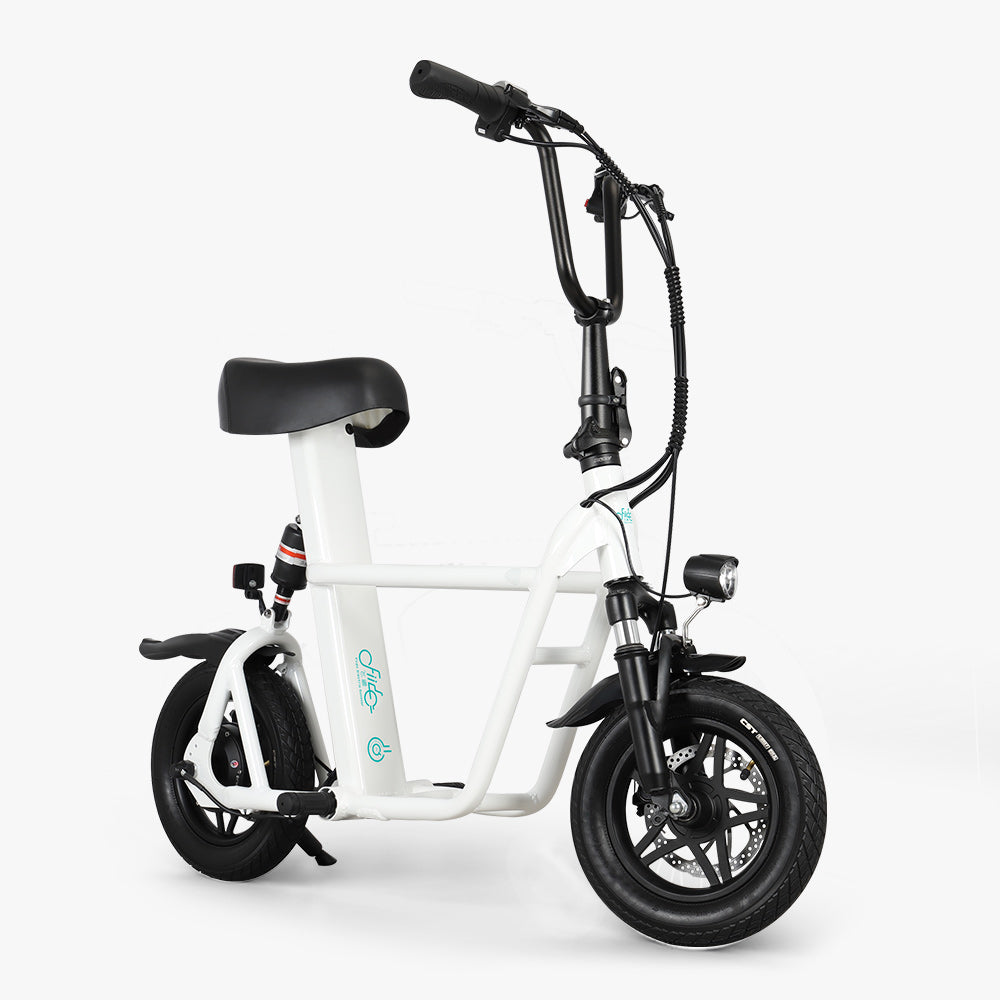 Fiido Q1S Folding Electric Scooter White Color - Fiido